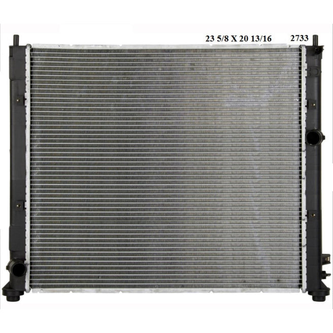 Radiador Automotriz Cadillac SRX STS T/M 04-09 22mm Tubo Soldado