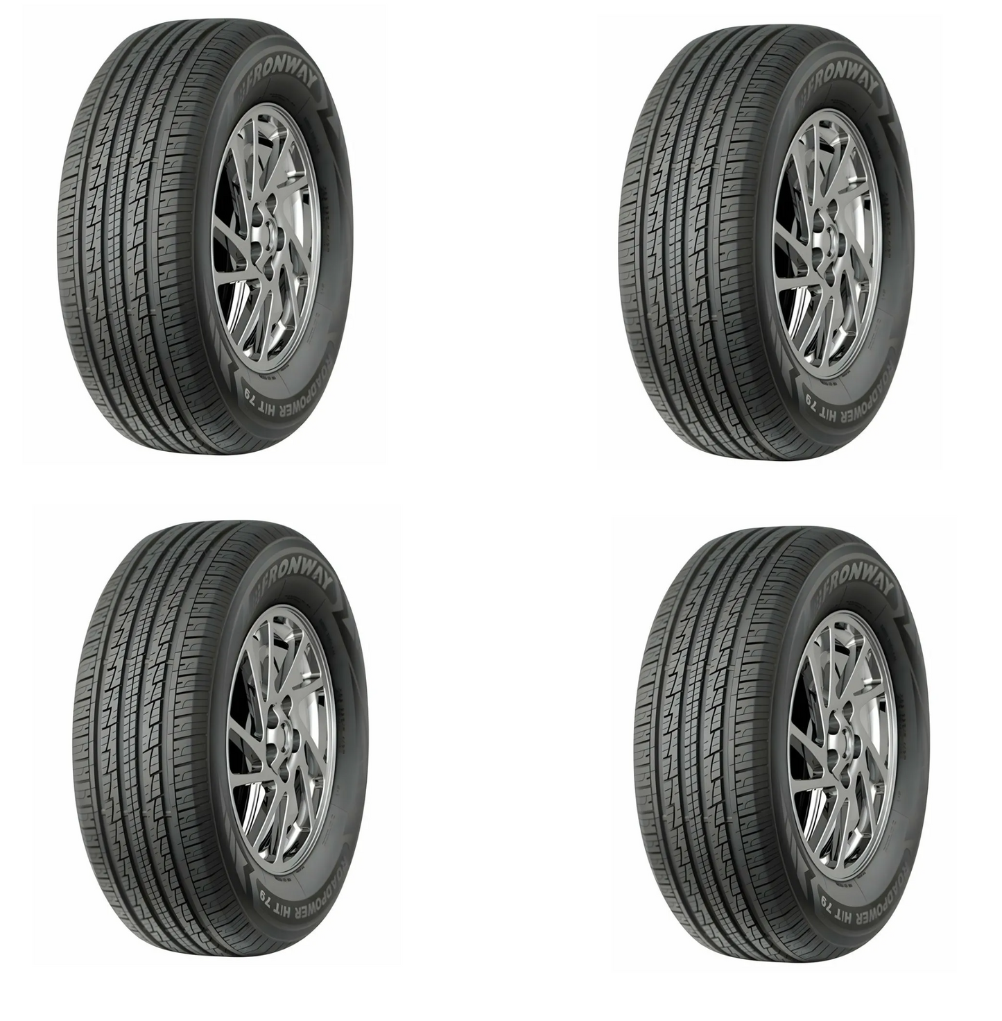 Kit 4 Llantas Fronway 245/65r17 Roadpower Ht 79