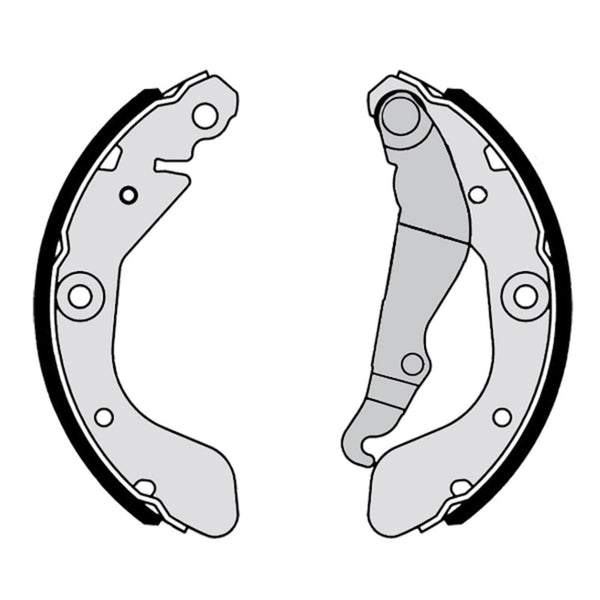 Balatas De Freno De Tambor Trasero Para Chevrolet Sonic 2012-2017