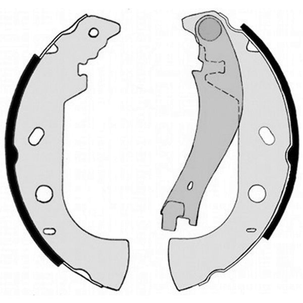 Balatas De Freno De Tambor Trasero Para Fiat Palio 2004-2011