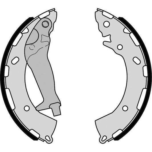 Balatas De Freno De Tambor Trasero Para Dodge Attitude 2012-2014