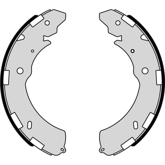 Balatas De Freno De Tambor Trasero Para Mitsubishi L200 2008-2018