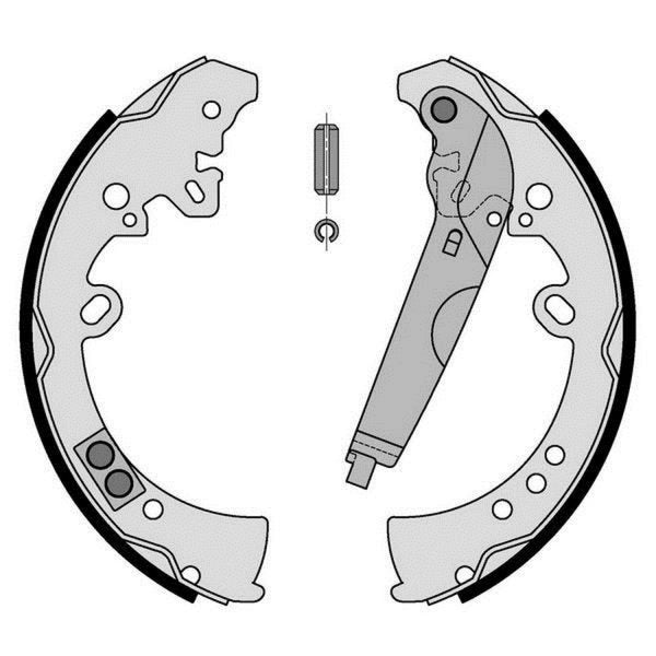 Balatas De Freno De Tambor Trasero Para Toyota Hilux 2009-2018