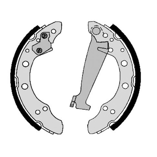 Balatas De Freno De Tambor Trasero Para Volkswagen Polo 2003-2007