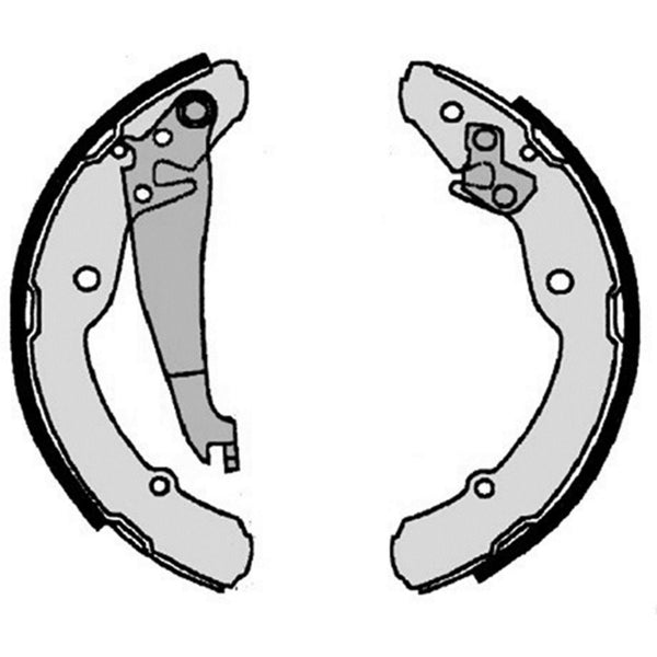 Balatas De Freno De Tambor Trasero Para Volkswagen Jetta 2008-2014