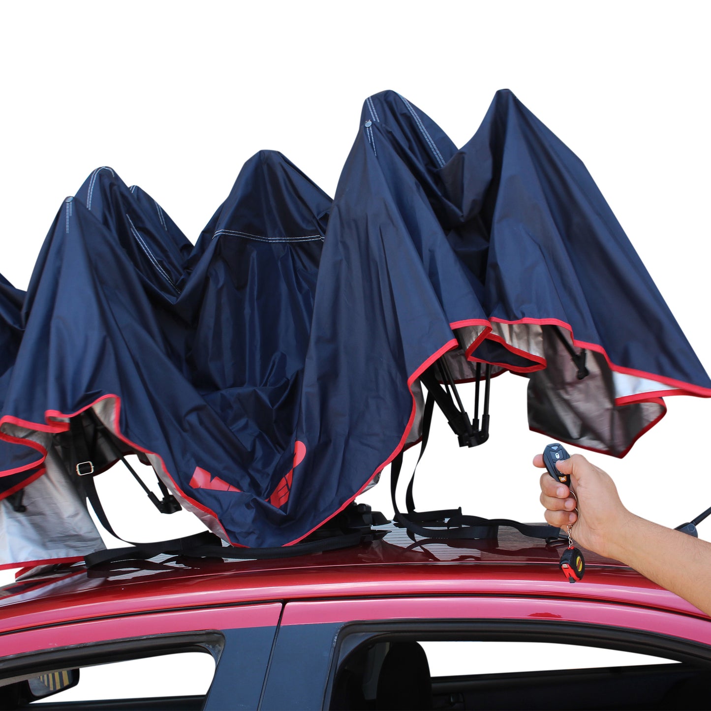 Sombrilla automatica para auto