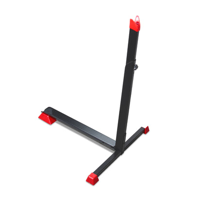 Soporte vertical de almacenamiento para bicicleta