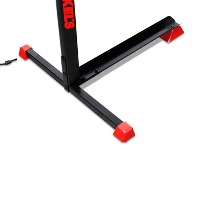 Soporte vertical de almacenamiento para bicicleta