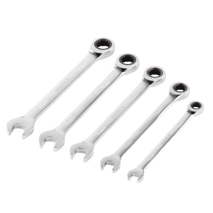 Llaves combinadas con matraca (Set 5 pzas)