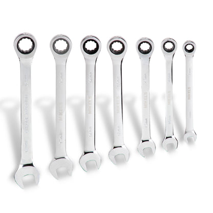 Llaves combinadas con matraca (Set 7 pzas)