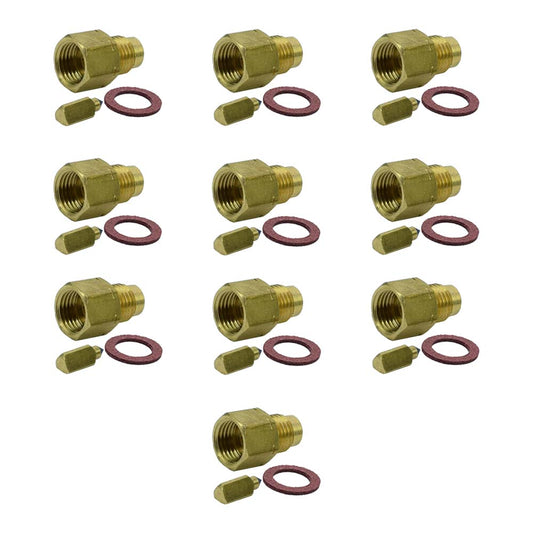 Aguja y sello de Carburador P/ Dodge D100 1975-1980 L6 3.7L Naturalmente Aspirado