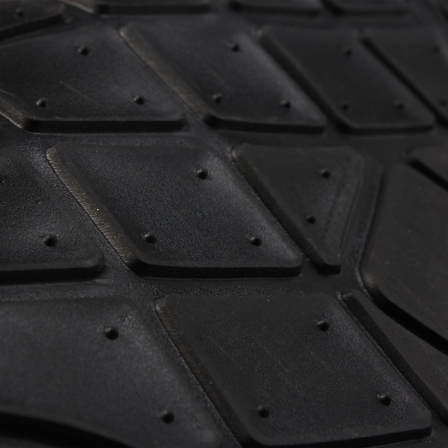 Tapetes para auto de hule, negro de lujo