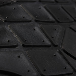 Tapetes para auto de hule, negro de lujo
