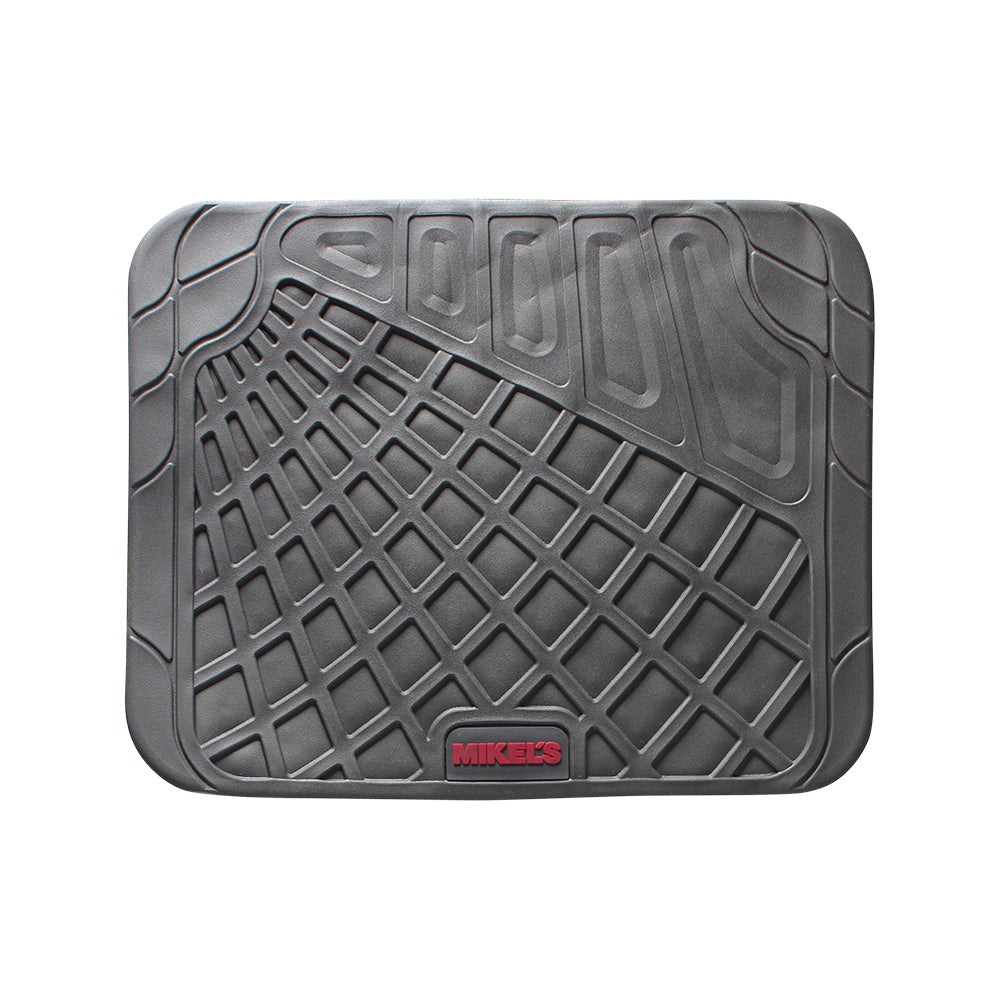 Tapetes para auto de hule, gris de lujo