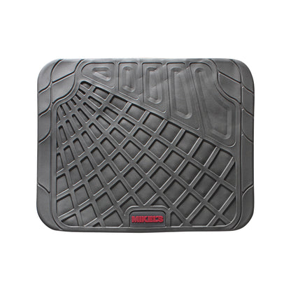 Tapetes para auto de hule, gris de lujo