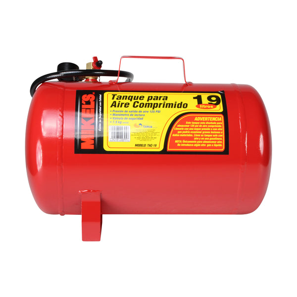 Tanque para aire comprimido (19 lts)