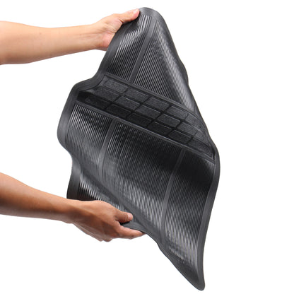 Tapetes para auto de PVC, negros