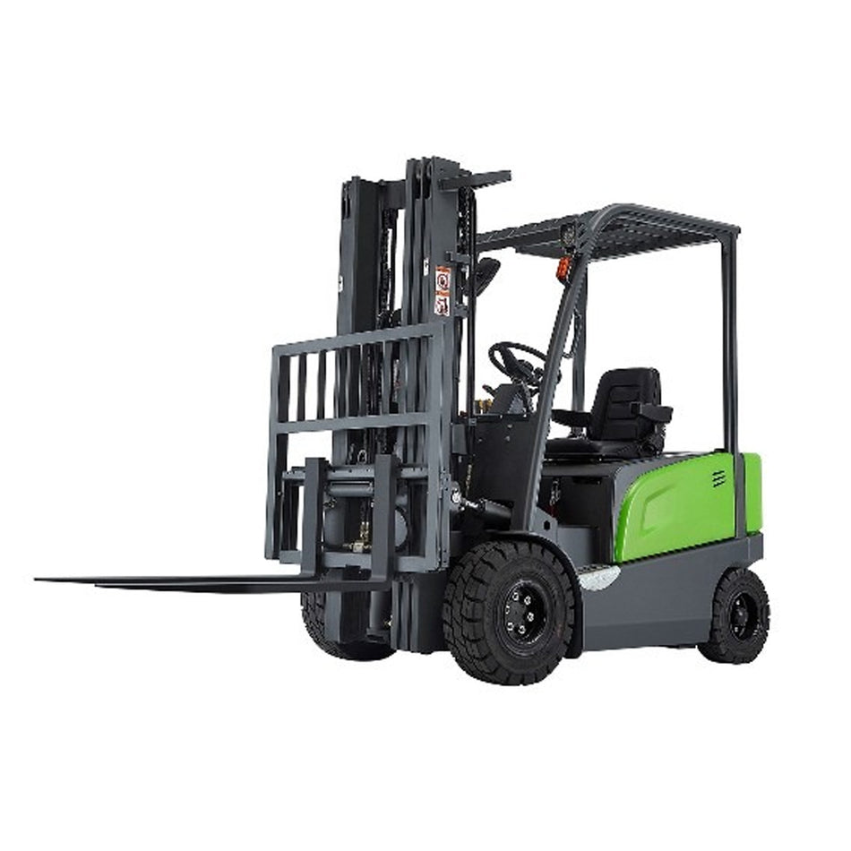 TD ELECTRIC FOUR WHEEL FORKLIFT FB30R 3 TONELADAS ALTURA 5000 MM BATERIA DE LITIO