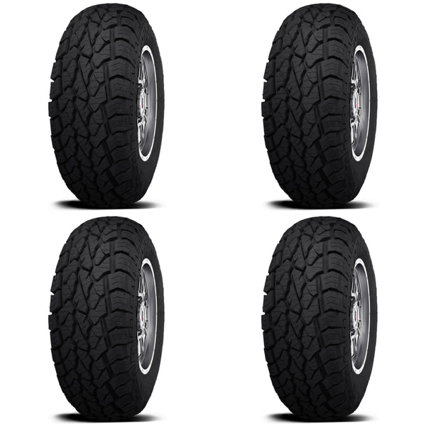 Kit 4 llantas Royal Black TERRA FORCE AT LT265/70R17 123S