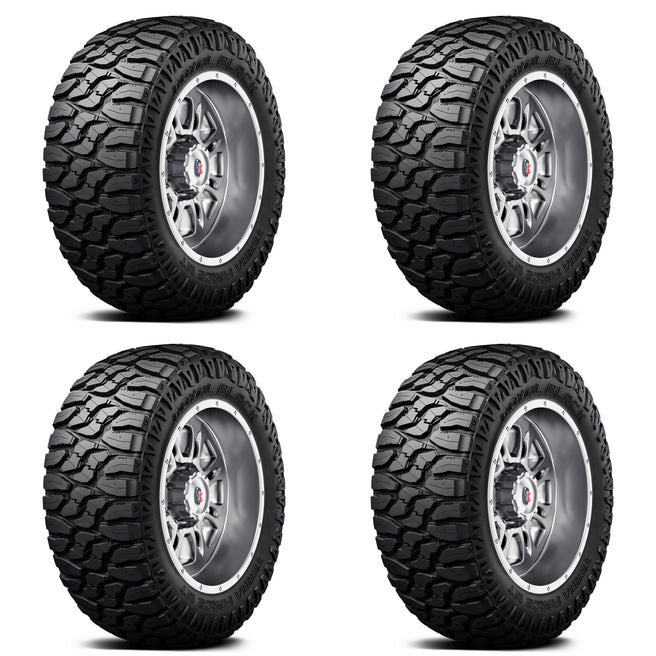 Paquete de 4 Llantas 33X12.50 R22 109Q Royal Black TERRAFORCEMT