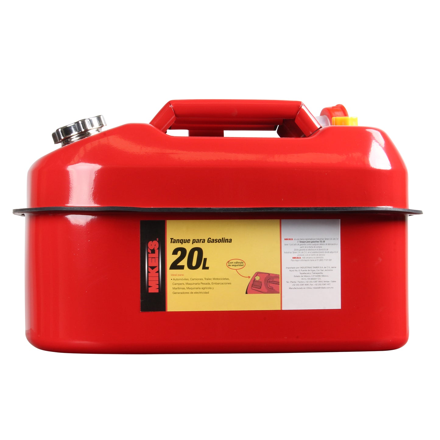 Tanque metalico para gasolina (20 lts)