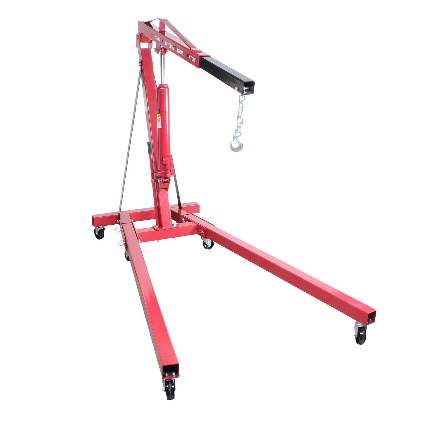 Pluma hidroneumatica para motor plegable (2 ton)