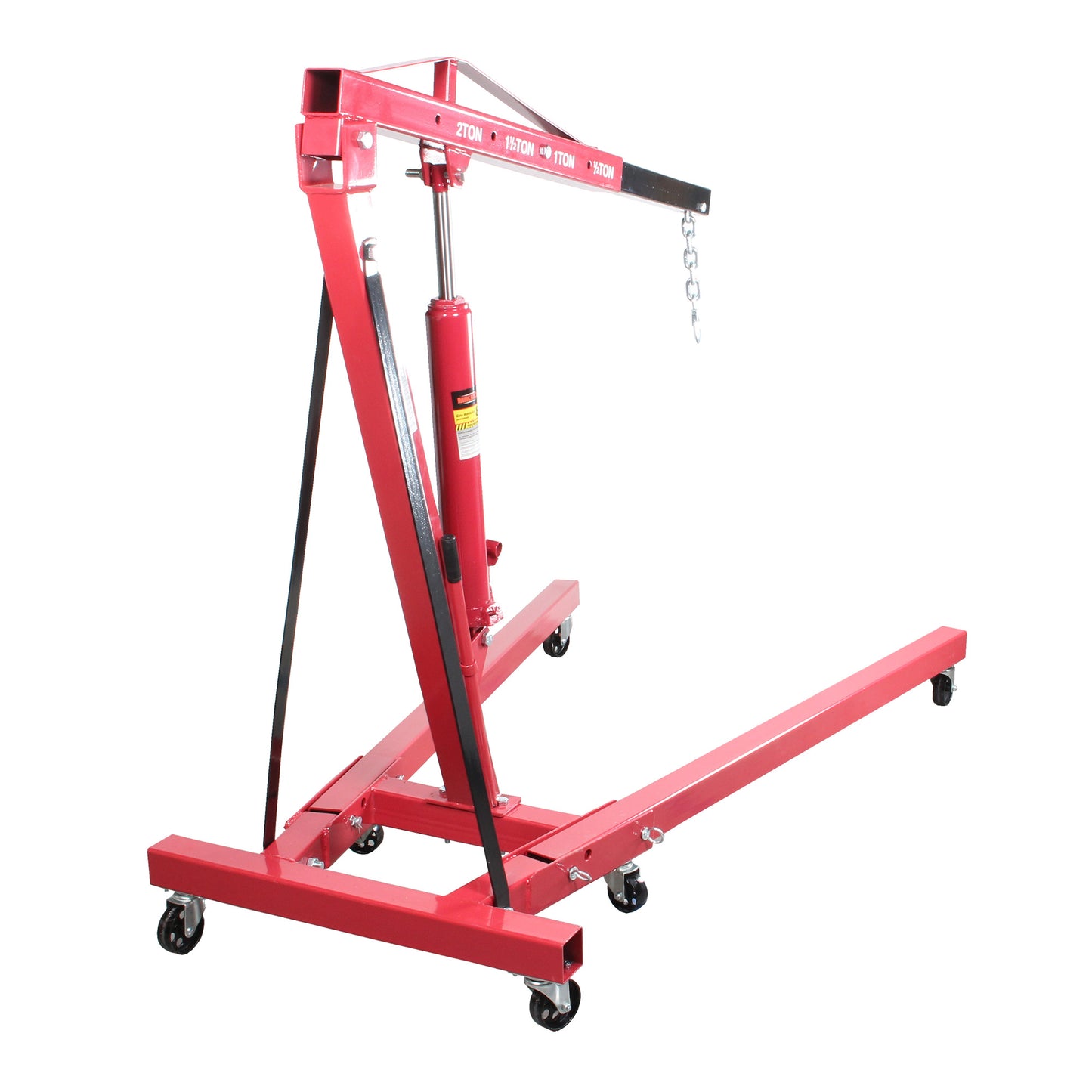 Pluma hidroneumatica para motor plegable (2 ton)