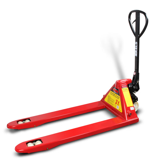 Patin hidraulico transpaleta con ruedas de nylon sistema tandem (3 ton)