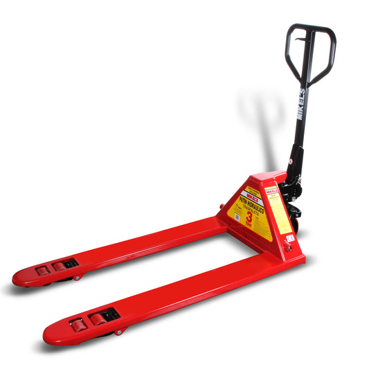 Patin hidraulico transpaleta con ruedas de poliuretano sistema tandem (3 ton)