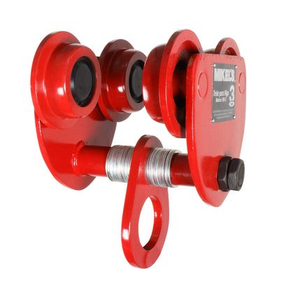 Trole para viga, ancho ajustable (3 ton)