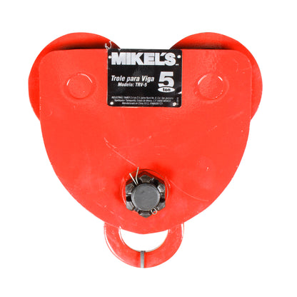 Trole para viga, ancho ajustable (5 ton)