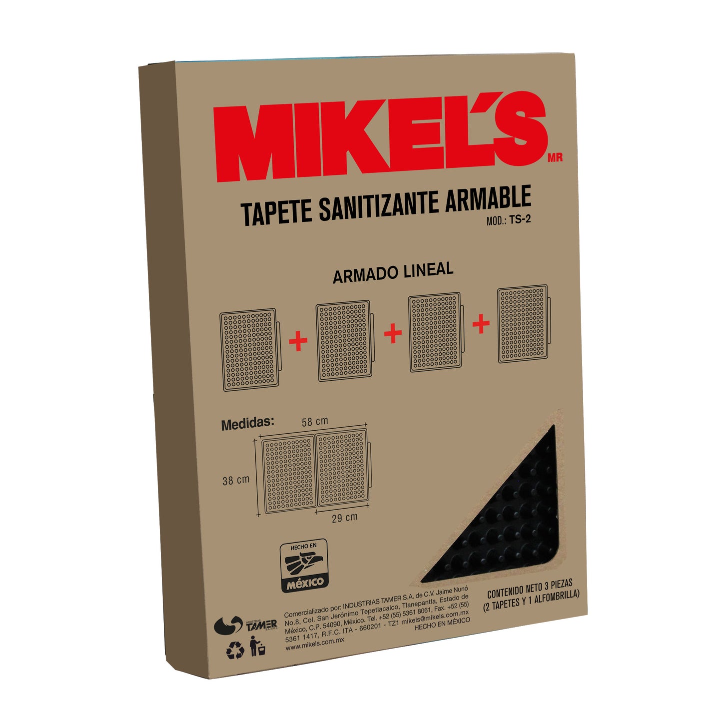 Tapete sanitizante Armable (2 lts)