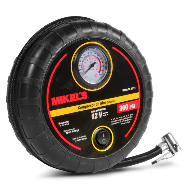 Mini Compresor de aire 12 V (300 PSI)