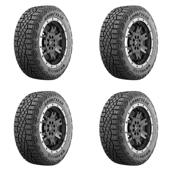 Kit 4  llantas LT275/65R18 113/110Q GOODYEAR WRANGLER TERRITORY MT AUTO
