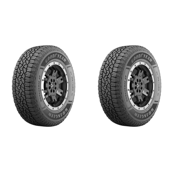 Kit 2 llantas LT265/70R17-10C 121/118S GOODYEAR WRANGLER WORKHORSE AT AUTO