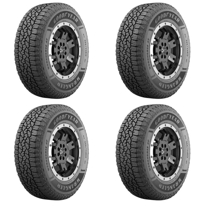 Paquete de 4 Llantas LT265/70 R17-10C 121/118S GOODYEAR WRANGLER WORKHORSE AT