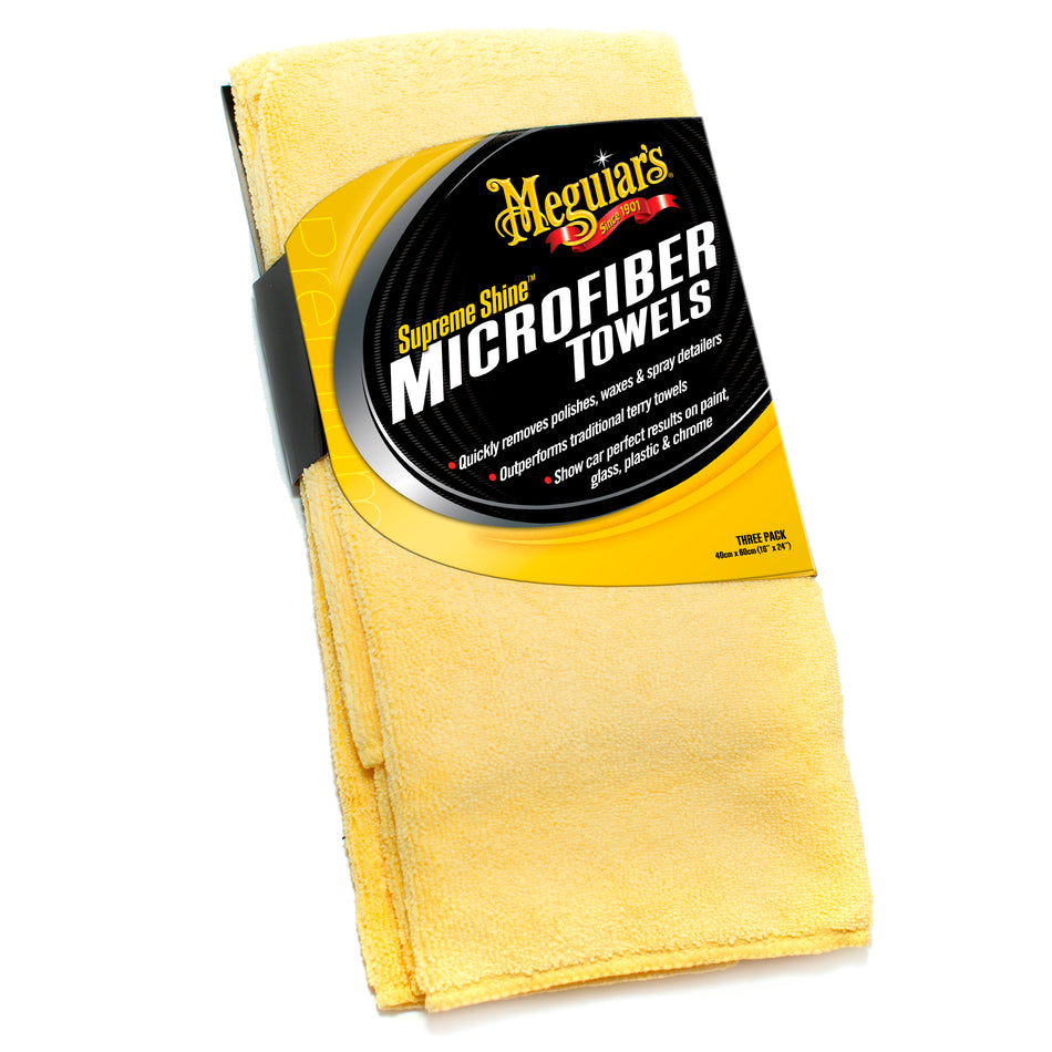 Meguiar's Microfibra Supreme Shine 3pack