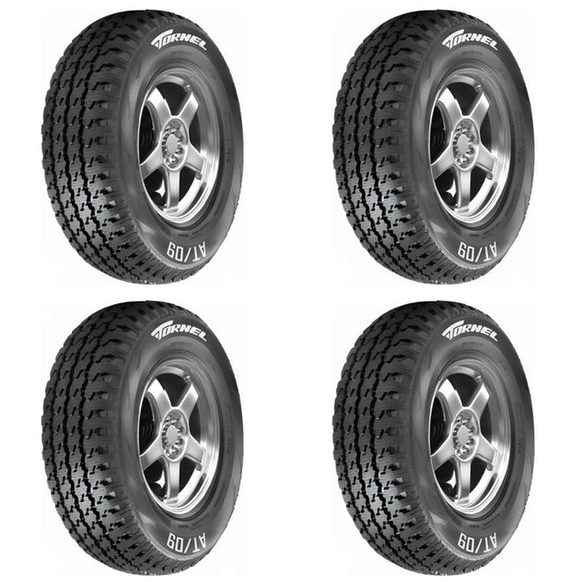 Paquete de 4 Llantas LT31X10.50 R15 109Q Tornel AT-09
