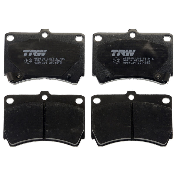 Balatas P/ Ford Aspire 1994-1997 1.3L L4