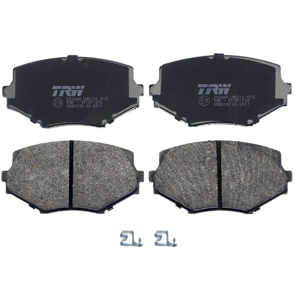 Balatas P/ Mazda Miata 1990-1993 1.6L L4