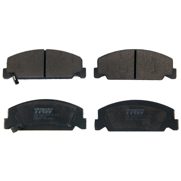 Balatas P/ Honda Civic 1992-1993 1.6L L4