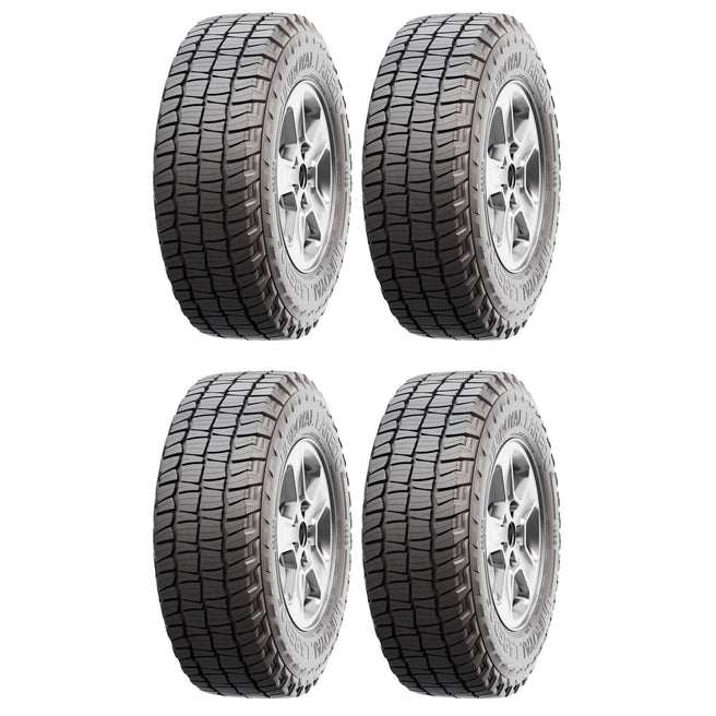 Paquete de 4 Llantas 245/75 R17 112T Uniroyal Laredo AT