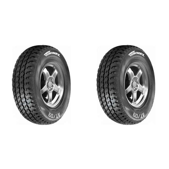 Paquete de 2 Llantas LT235/70 R16 104/101Q Tornel AT-09
