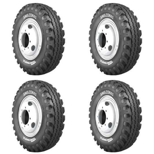 Kit 4 Llantas Tornel 7.50-16 Amazonas